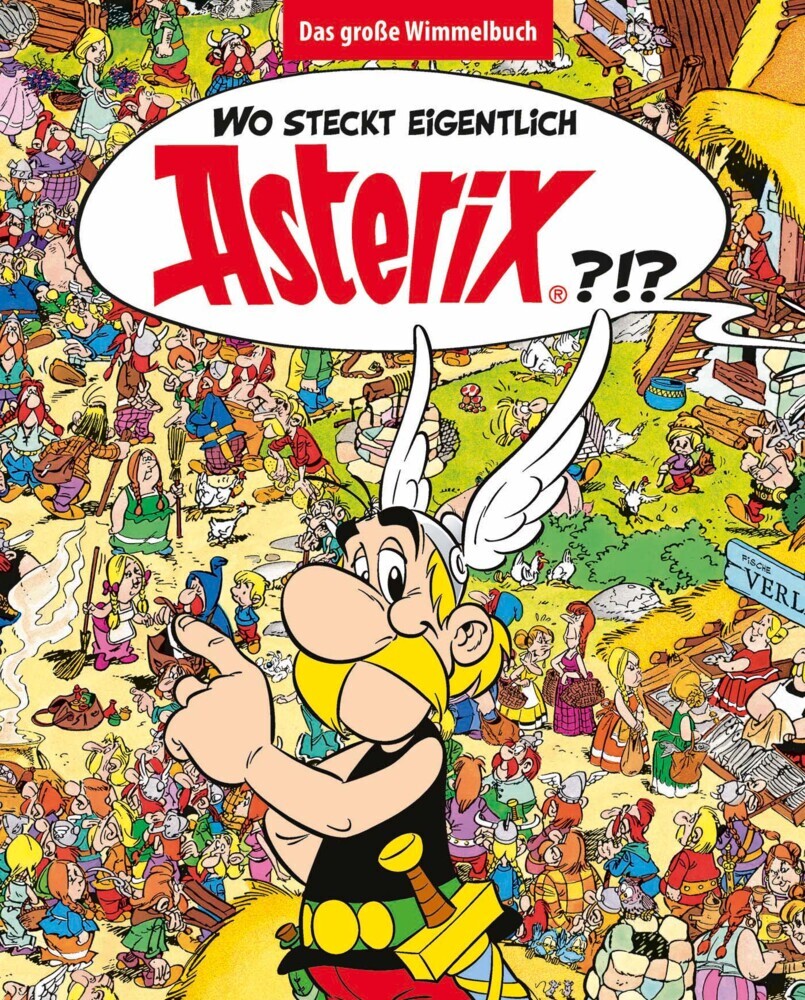 Wo steckt eigentlich Asterix? - Das große Wimmelbuch main product photo