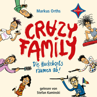 Crazy Family - Die Hackebarts räumen ab!, 2 Audio-CD