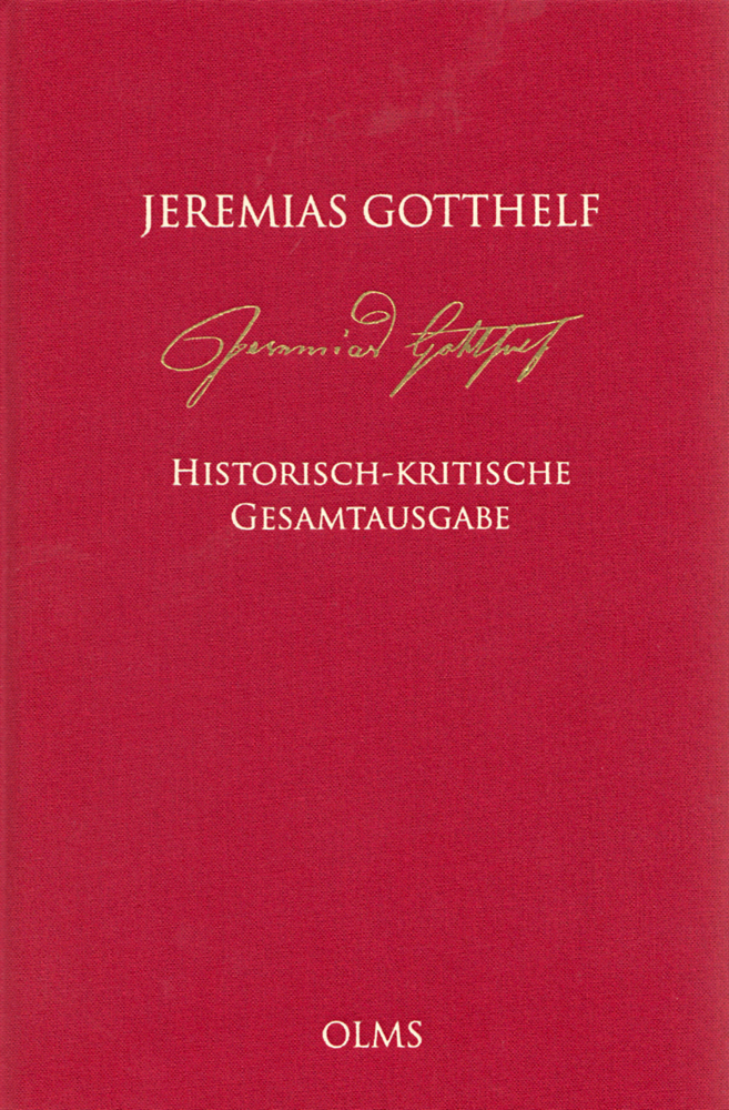 Jeremias Gotthelf: Historisch-kritische Gesamtausgabe (HKG) main product photo