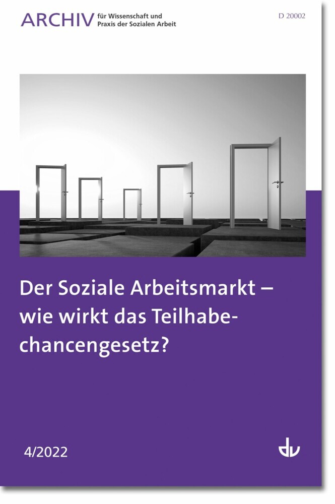 Der Soziale Arbeitsmarkt - wie wirkt das Teilhabechancengesetz? main product photo
