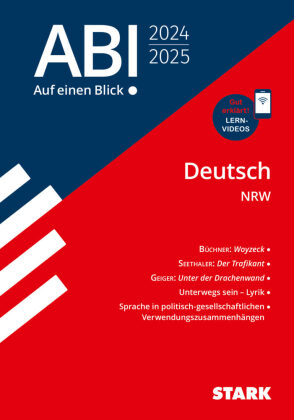 STARK Deutsch - Abi - Auf einen Blick! 2025 NRW