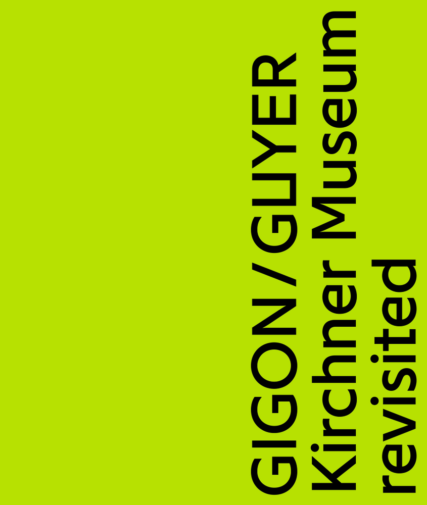 Gigon / Guyer. Kirchner Museum revisited main product photo