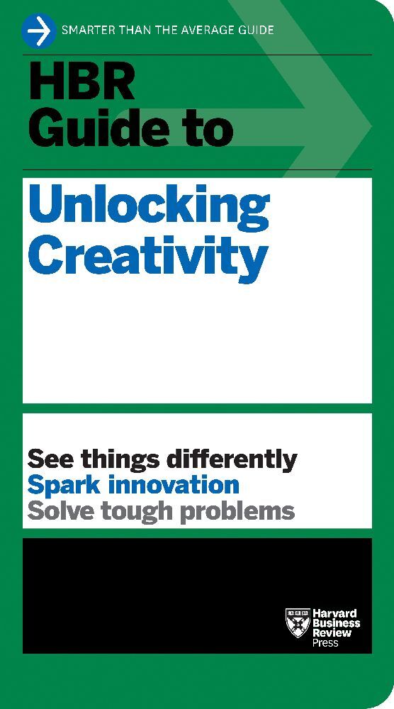 HBR Guide to Unlocking Creativity main product photo
