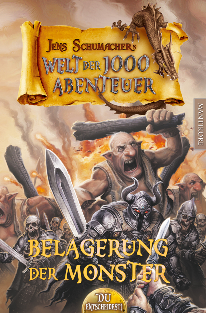Die Welt der 1000 Abenteuer - Die Belagerung der Monster: Ein Fantasy-Spielbuch main product photo