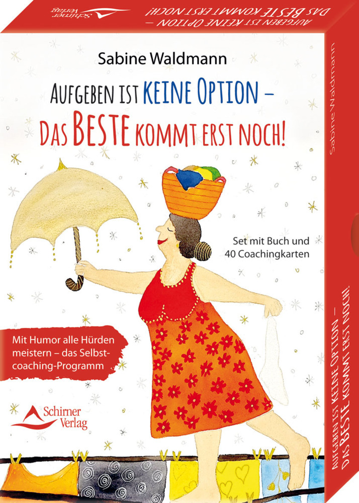 Aufgeben ist keine Option - das Beste kommt erst noch! Mit Humor alle Hürden meistern - das Selbstcoaching-Programm main product photo