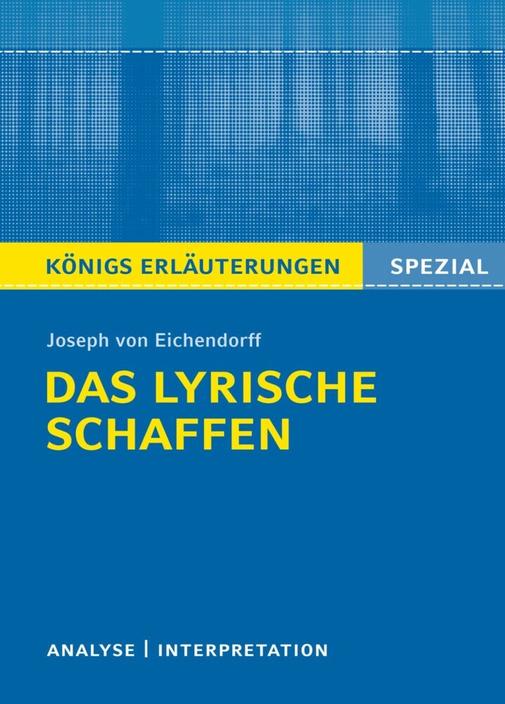 Eichendorff. Das lyrische Schaffen main product photo