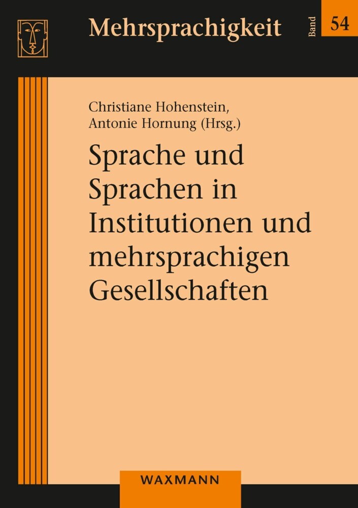 Sprache und Sprachen in Institutionen und mehrsprachigen Gesellschaften main product photo