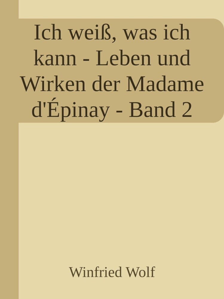Ich weiß, was ich kann - Band II main product photo
