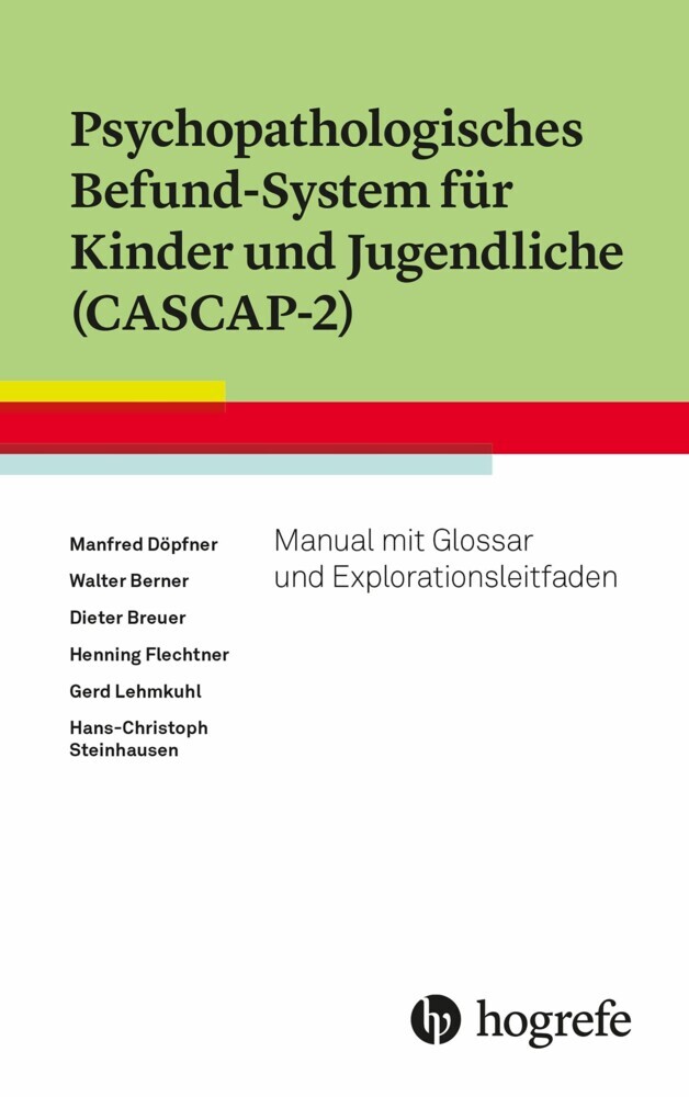 Psychopathologisches Befund-System für Kinder und Jugendliche (CASCAP-2) main product photo