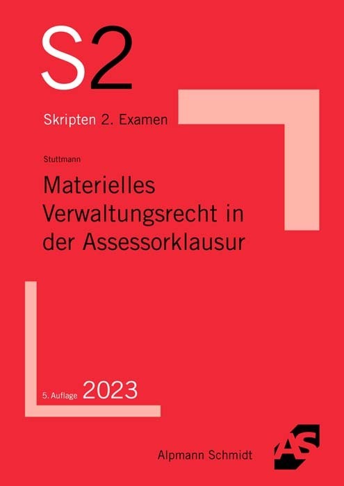 Materielles Verwaltungsrecht in der Assessorklausur main product photo