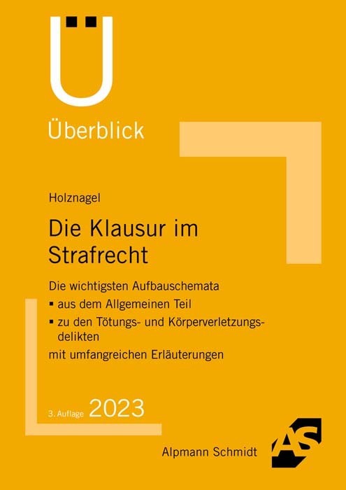 Die Klausur im Strafrecht main product photo