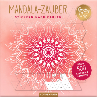 Stickern nach Zahlen Mandala-Zauber