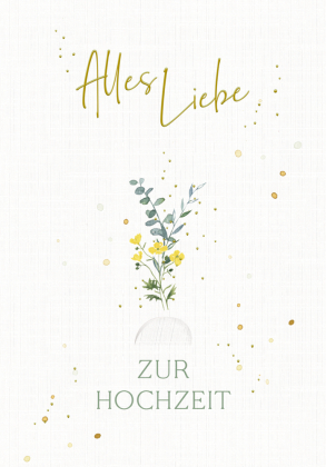 Grußkarte mit Kuvert