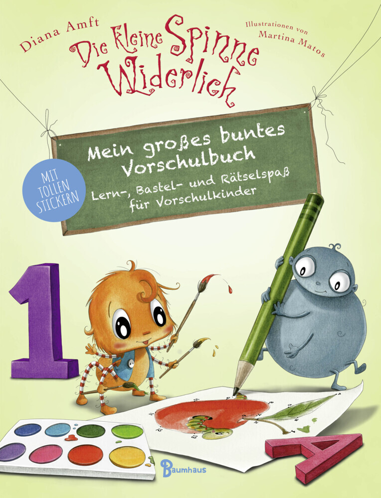 Die kleine Spinne Widerlich - Mein großes buntes Vorschulbuch main product photo