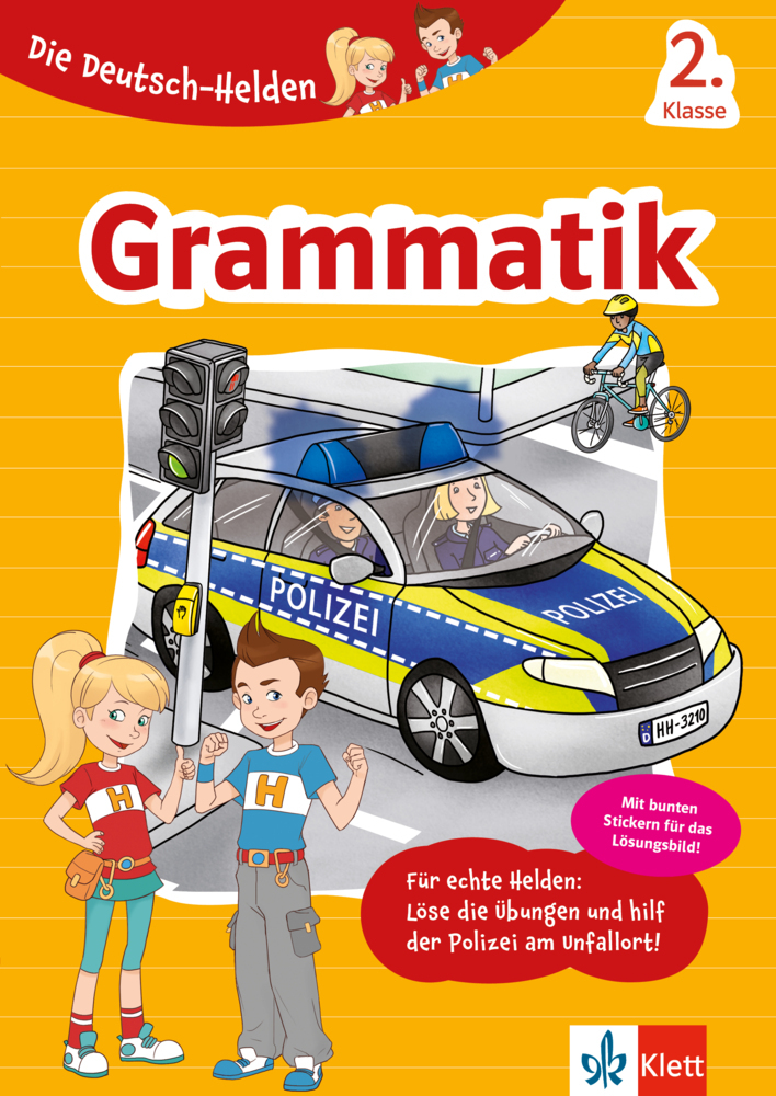 Klett Die Deutsch-Helden: Grammatik 2. Klasse main product photo