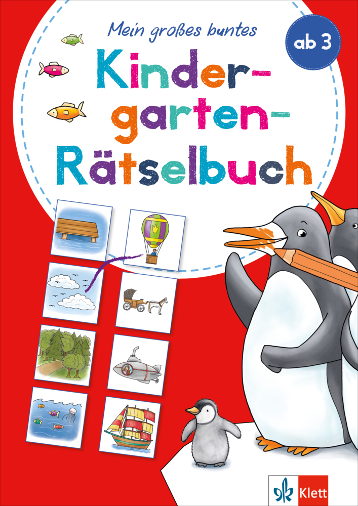 Klett Mein großes buntes Kindergarten-Rätselbuch main product photo
