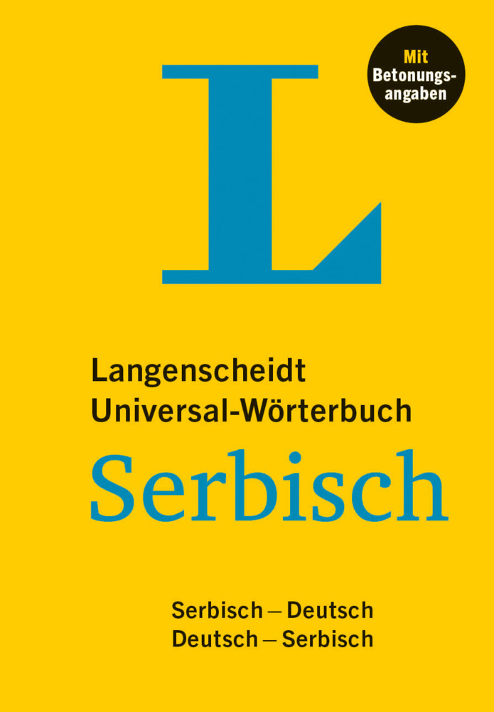 Langenscheidt Universal-Wörterbuch Serbisch main product photo