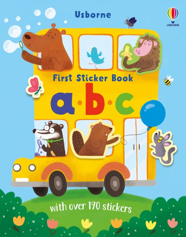 First Sticker Book abc main product photo
