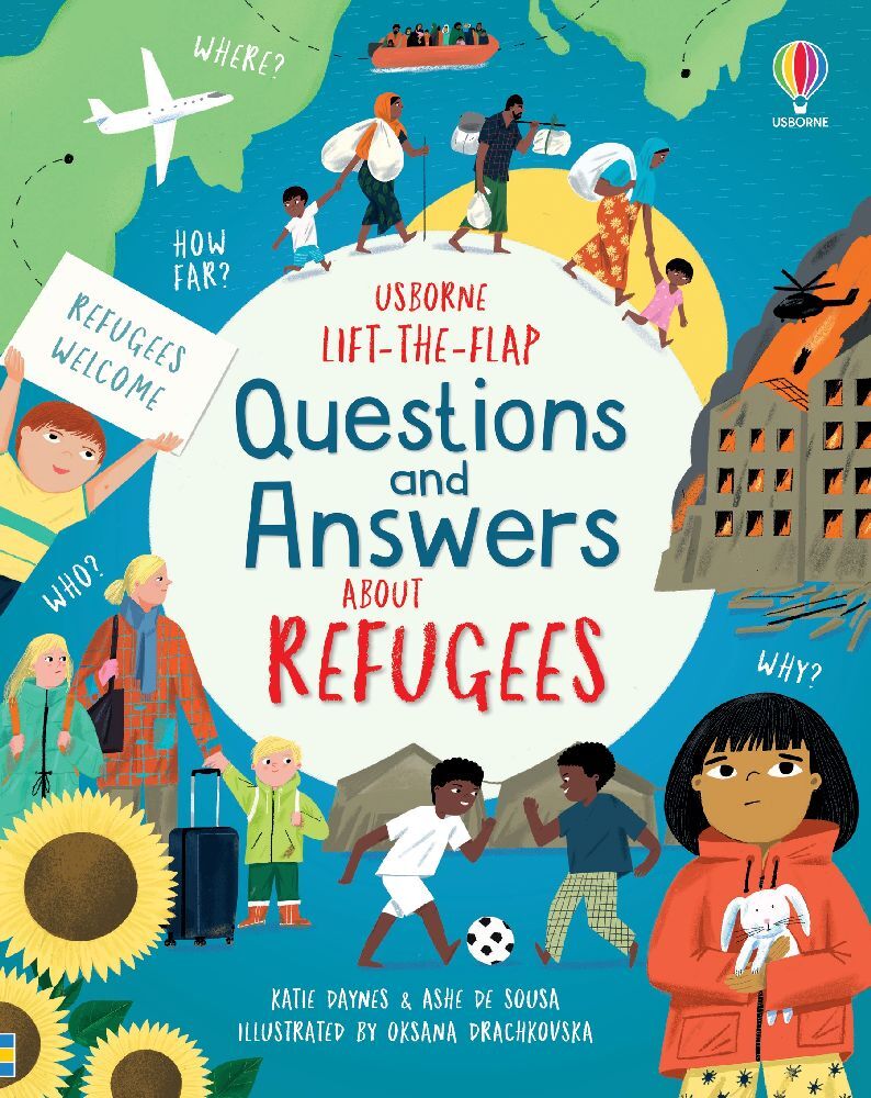 Lift-the-flap Questions and Answers about Refugees main product photo