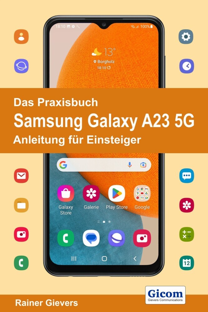 Das Praxisbuch Samsung Galaxy A23 5G - Anleitung für Einsteiger main product photo