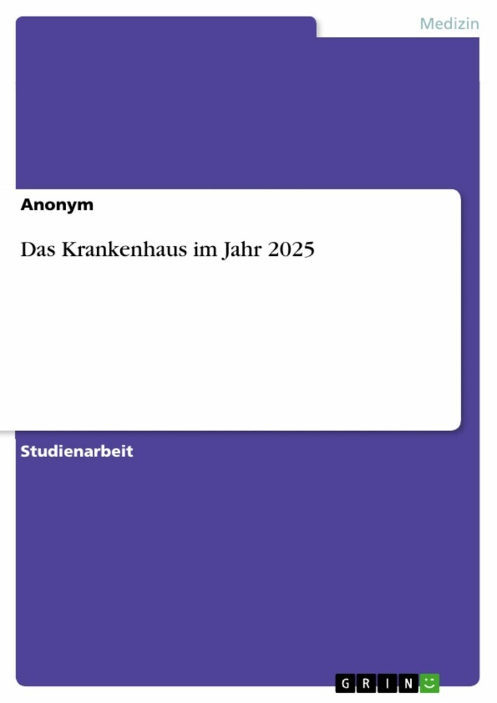 Das Krankenhaus im Jahr 2025 main product photo
