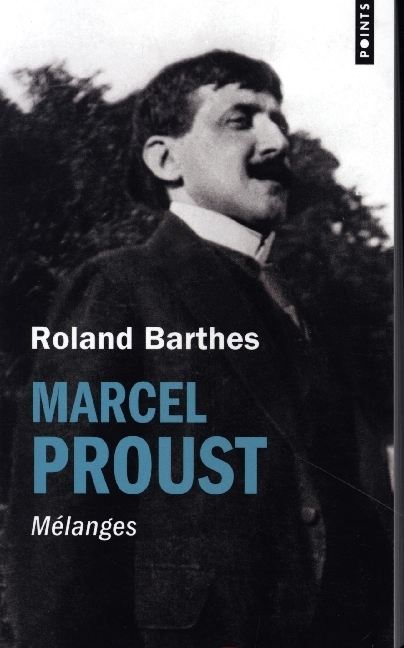 MARCEL PROUST. MELANGES main product photo