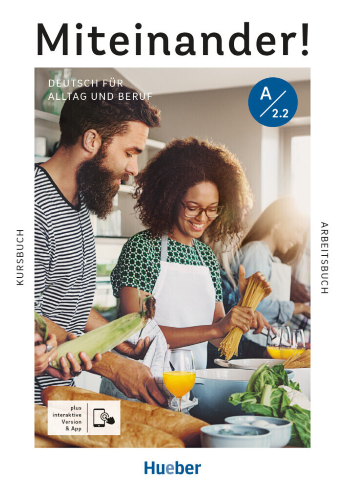 Miteinander! Deutsch für Alltag und Beruf A2.2, m. 1 Buch, m. 1 Beilage main product photo
