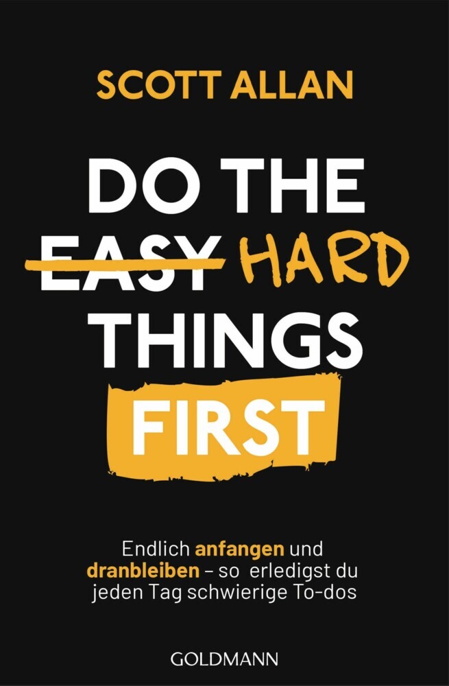 Do The Hard Things First main product photo
