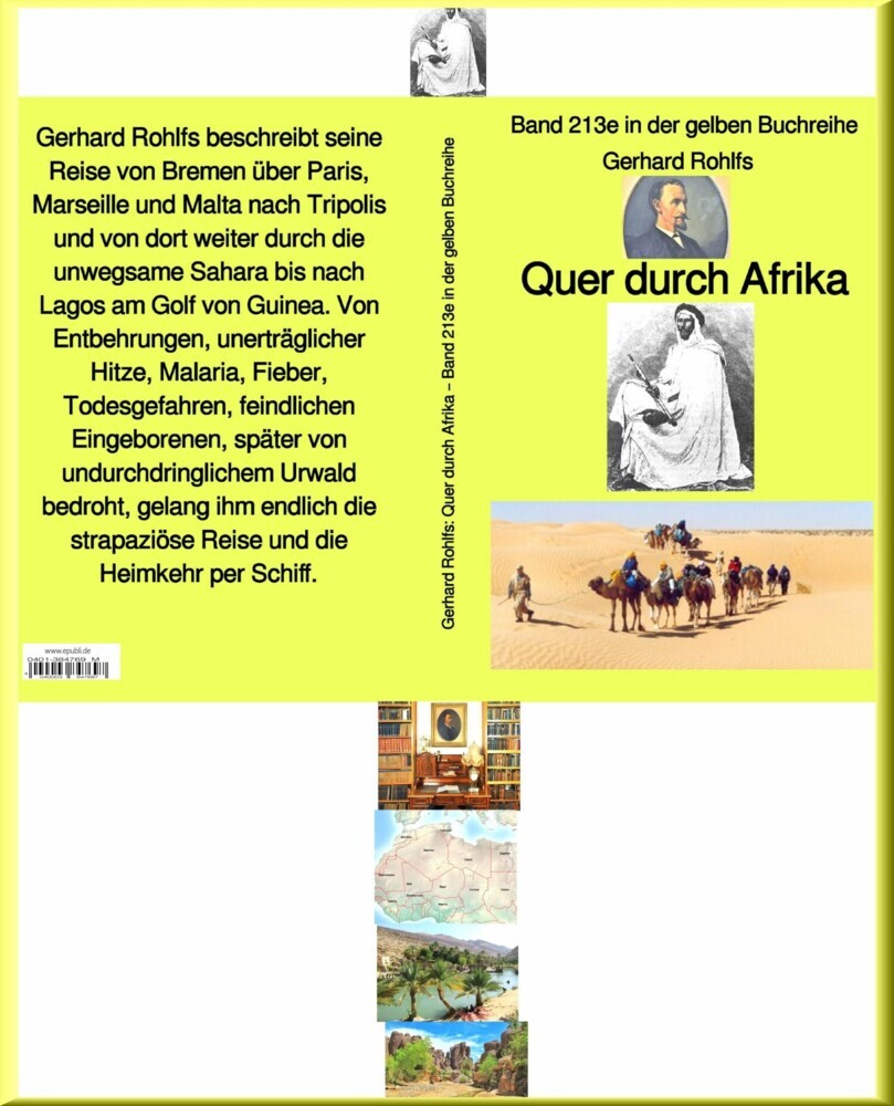 Quer durch Afrika - Band 213e in der gelben Buchreihe - bei Jürgen Ruszkowski main product photo
