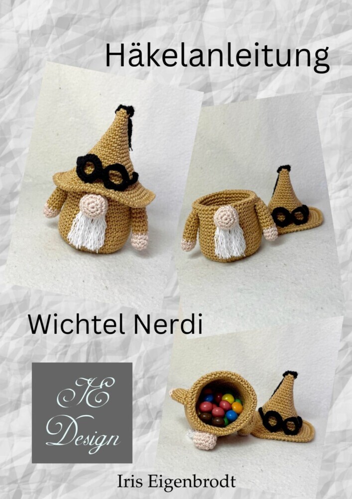Häkelanleitung Wichtel Nerdi main product photo