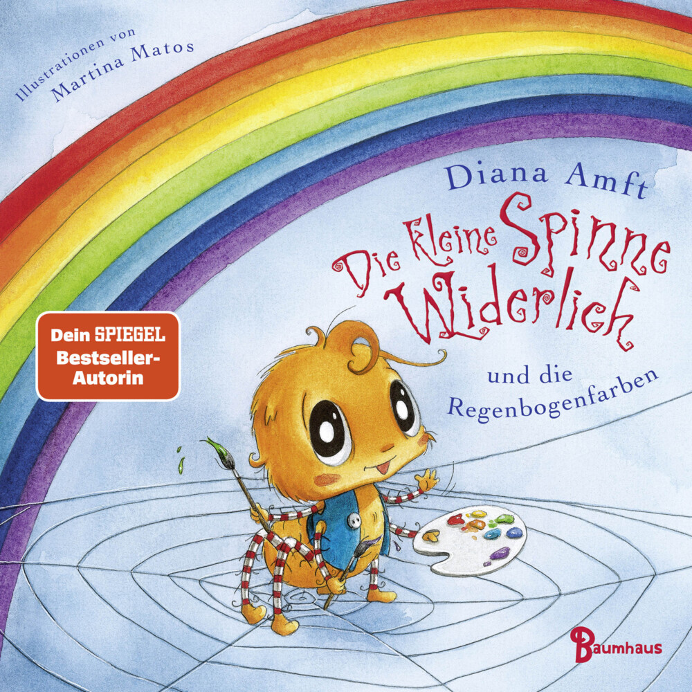 Die kleine Spinne Widerlich und die Regenbogenfarben (Pappbilderbuch) main product photo