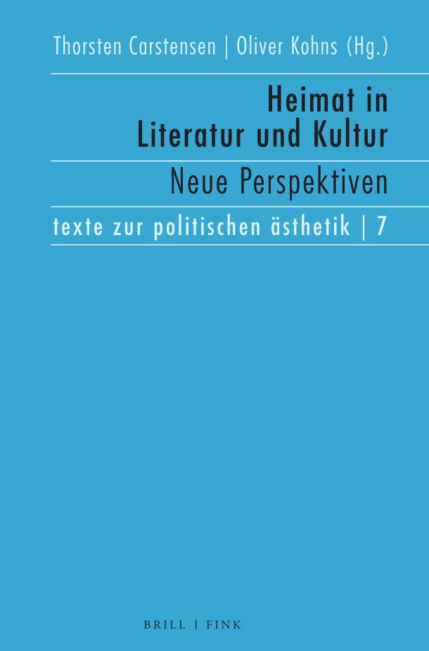 Heimat in Literatur und Kultur main product photo