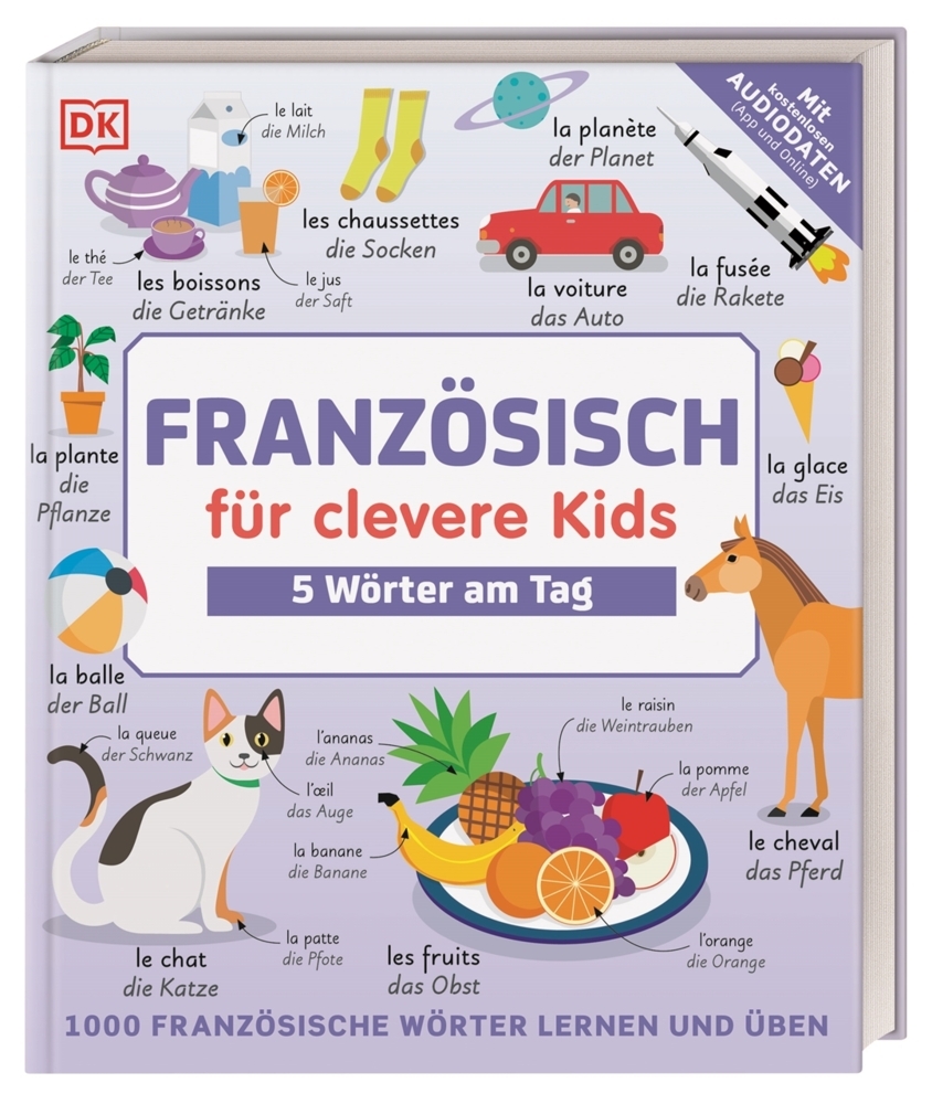 Französisch für clevere Kids - 5 Wörter am Tag main product photo