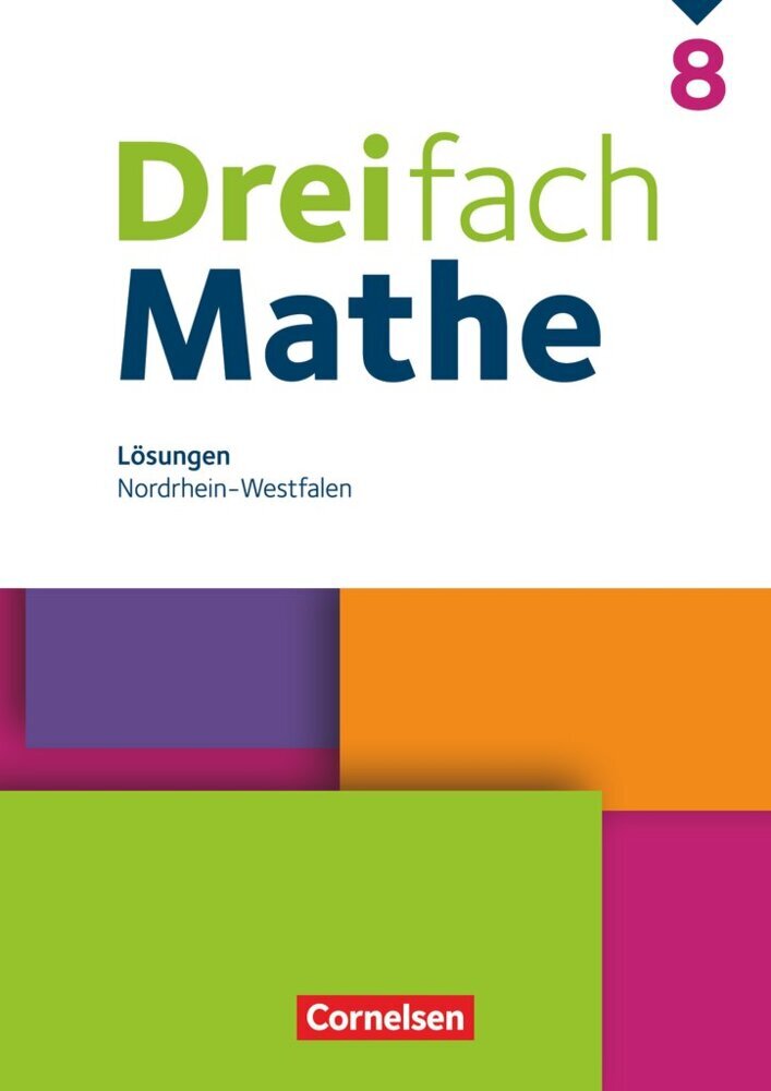 Dreifach Mathe - Nordrhein-Westfalen - Ausgabe 2022 - 8. Schuljahr main product photo