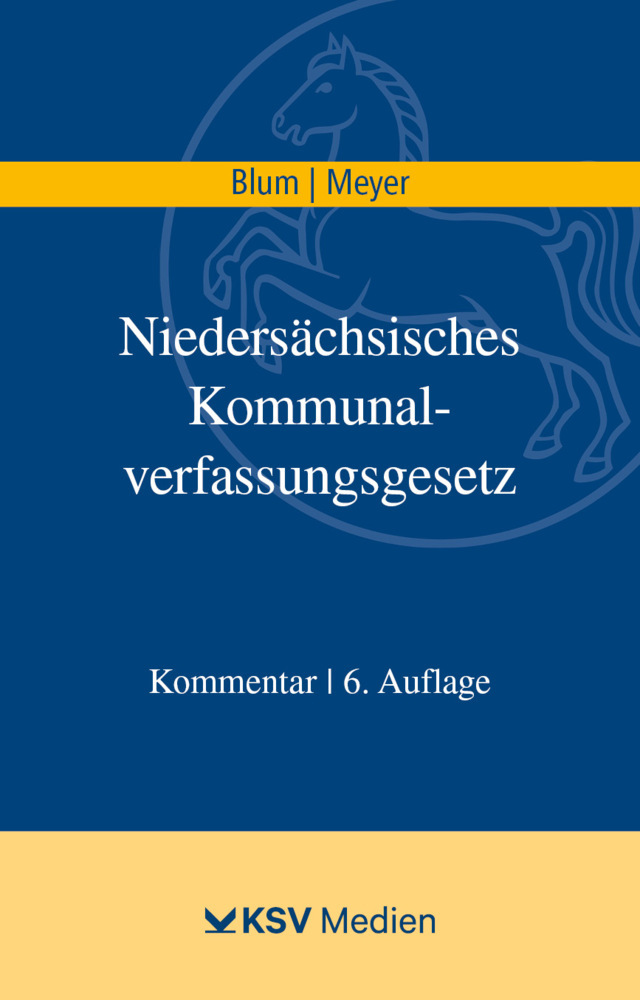 Niedersächsisches Kommunalverfassungsgesetz (NKomVG) main product photo