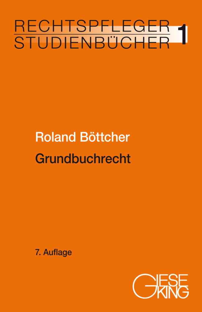 Grundbuchrecht main product photo