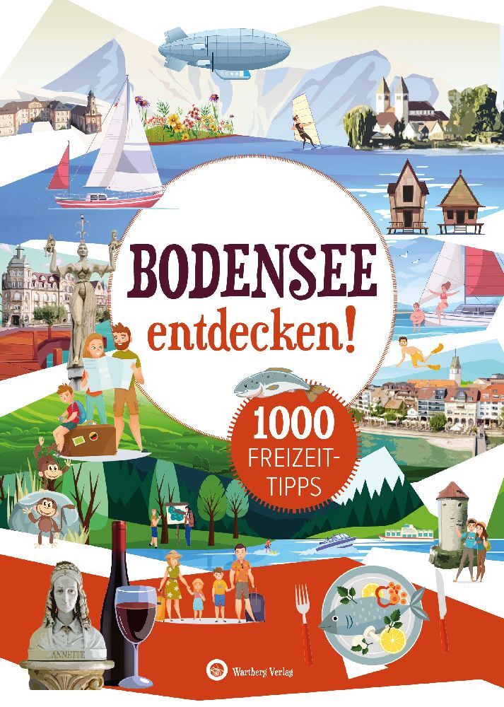 Bodensee entdecken! 1000 Freizeittipps main product photo