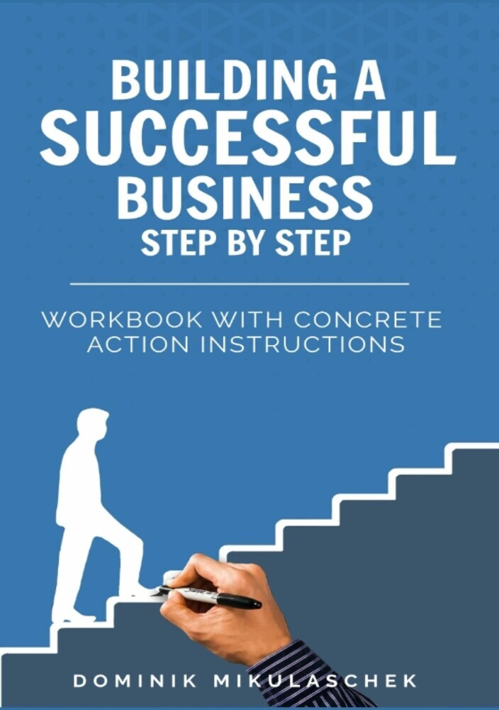 Building a successful business step by step main product photo