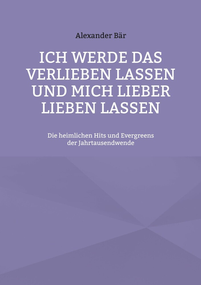 Ich werde das Verlieben lassen und mich lieber lieben lassen main product photo