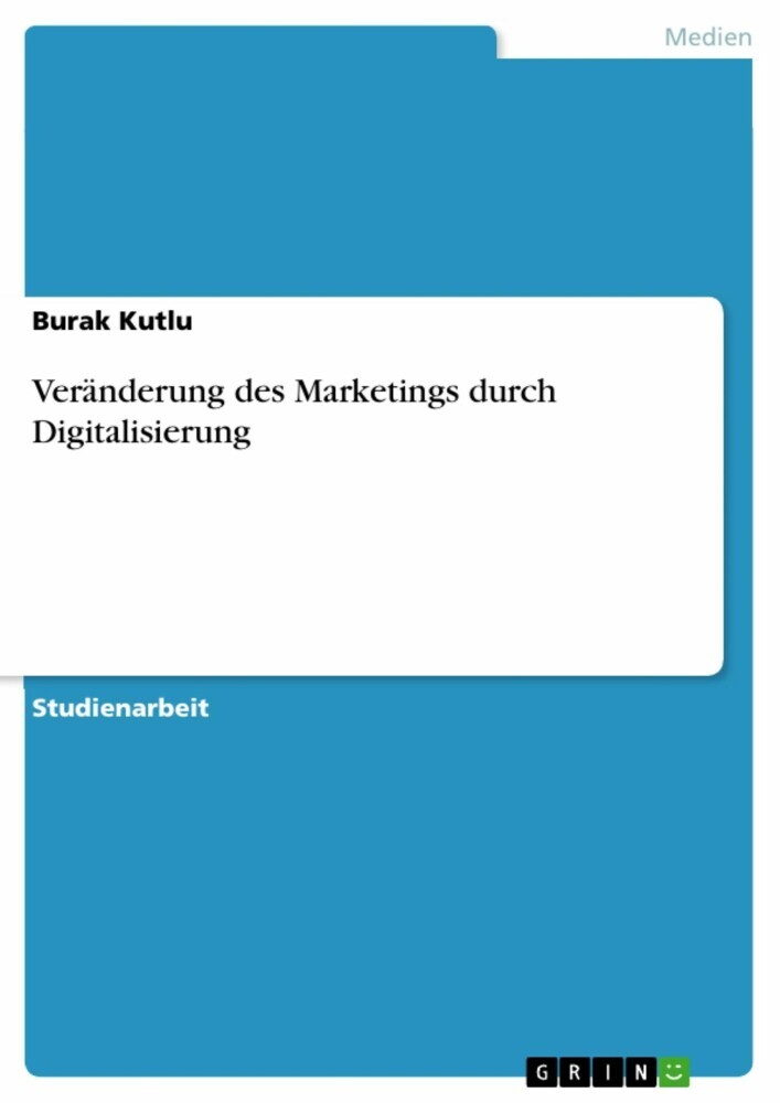 Veränderung des Marketings durch Digitalisierung main product photo