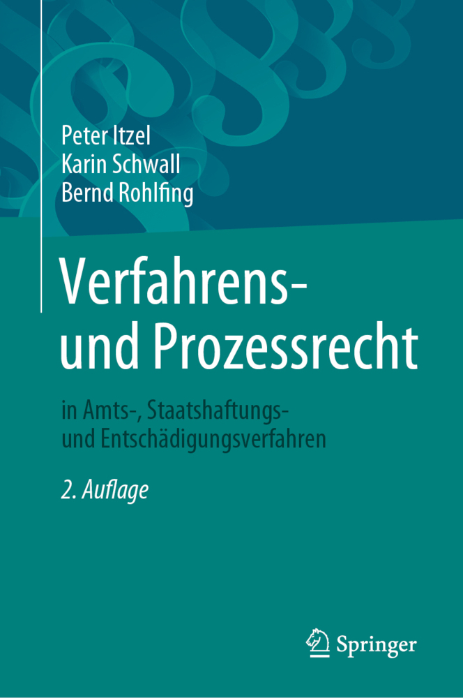 Verfahrens- und Prozessrecht in Amts-, Staatshaftungs- und Entschädigungsverfahren main product photo