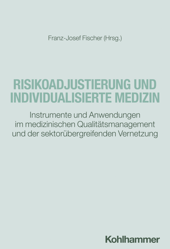 Risikoadjustierung und individualisierte Medizin main product photo