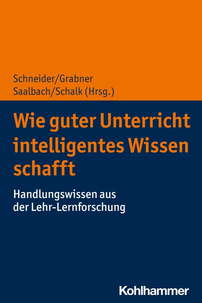 Wie guter Unterricht intelligentes Wissen schafft main product photo