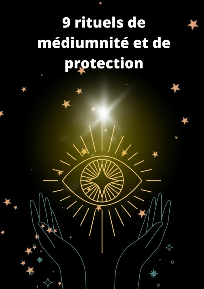 9 rituels de médiumnité et de protection main product photo