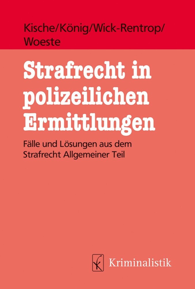 Strafrecht in polizeilichen Ermittlungen main product photo