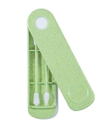 Wiederverwendbare Wattestäbchen für Ohren & Make-Up - 2er Set