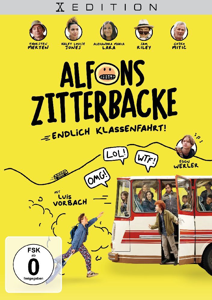 Alfons Zitterbacke - Endlich Klassenfahrt!, 1 DVD main product photo