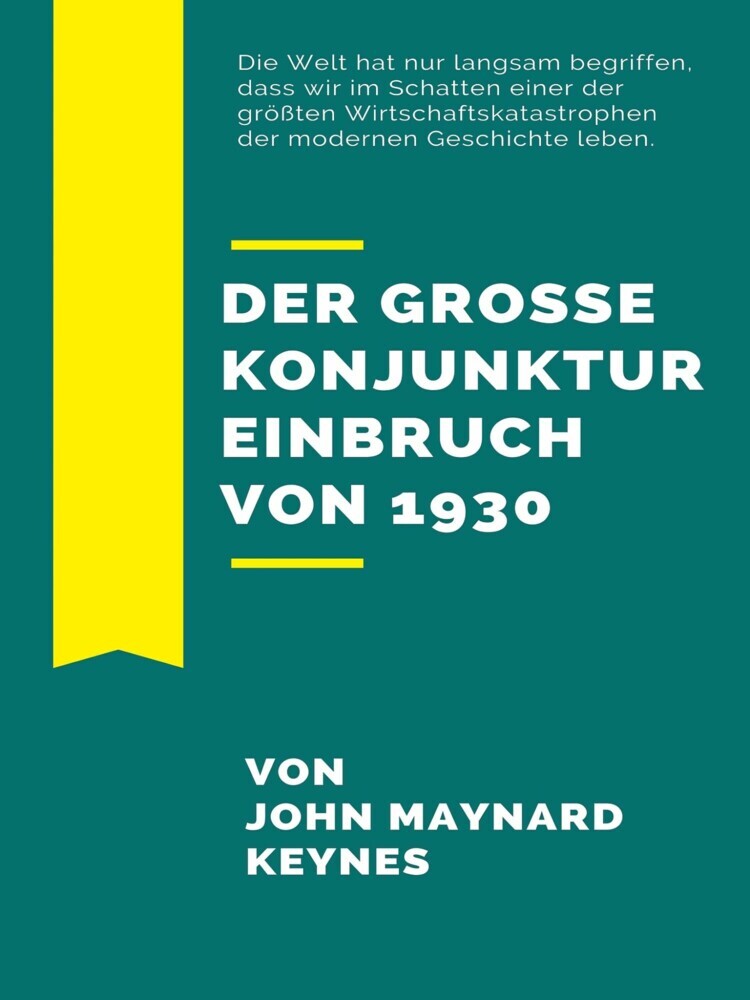 Der große Konjunktureinbruch von 1930 main product photo