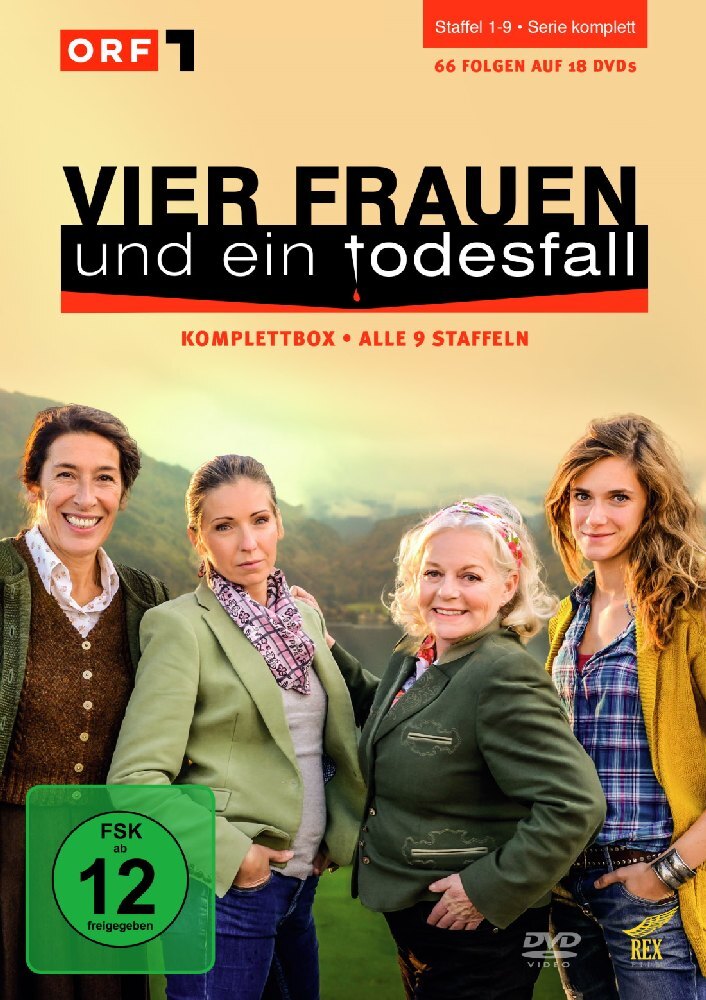 Vier Frauen und ein Todesfall - Komplettbox, 18 DVD main product photo