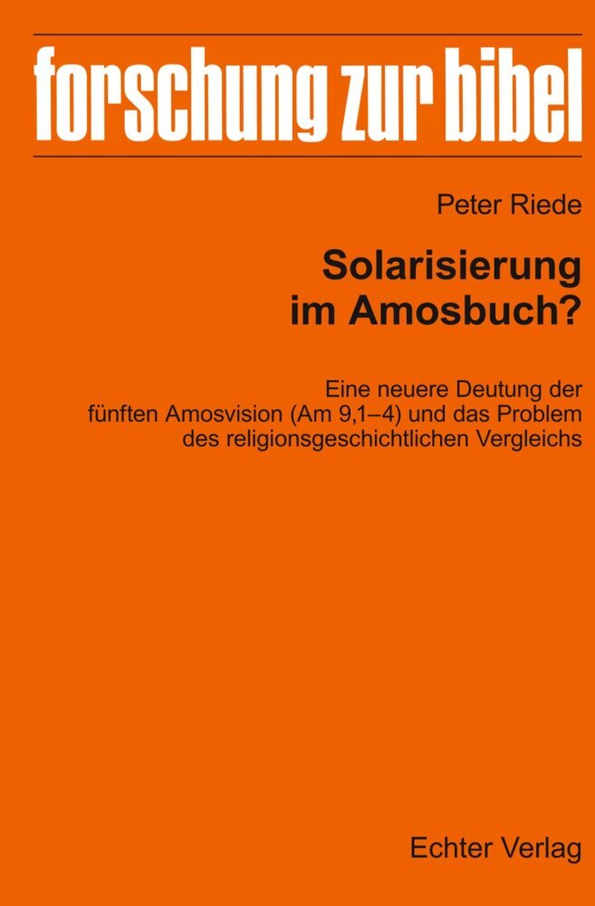Solarisierung im Amosbuch? main product photo